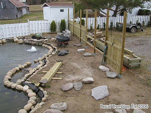 Construction bassin extérieur ou étang - Conseils de construction d'un Jardin d'eau