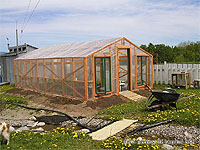 Greenhouse frame - Hoop House - Greenhouse seeds