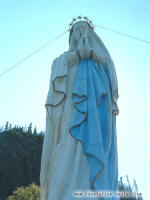 Statue de la Vierge. Parc national du Fjord-du-Saguenay, secteur Baie-Trinit