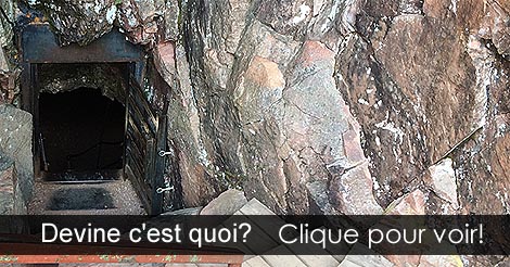 Trou de la Fée - Caverne du Trou de la Fée - Parc de la caverne du trou de la fée - Caverne Québec
