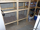 Canning storage idea - Cold storage room in basement - DIY Cold room