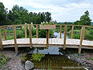 Wooden Garden bridge - Garden bridge - DIY Garden Bridge - Arch Bridge
