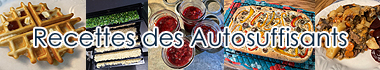 Recettes des autosuffisants