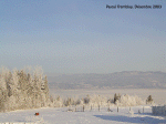 Vue sur le Saguenay et Monts-Valin