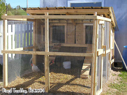 Poulailler construire build hen house