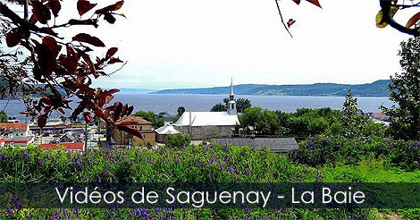Ville de Saguenay La Baie - Vidéos de Saguenay arrondissement La Baie - Vue de La Baie