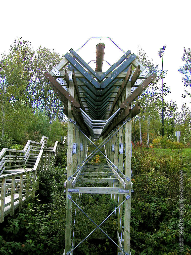 Arboriduc Pulperie - Dalle humide ou Floom - Pulperie de Chicoutimi - Ville de Saguenay Arrondissement Chicoutimi
