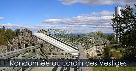 Pulperie de Chicoutimi Musée Régional - Randonnée au Jardin des Vestiges - Photos Ville de Saguenay Arrondissement Chicoutimi