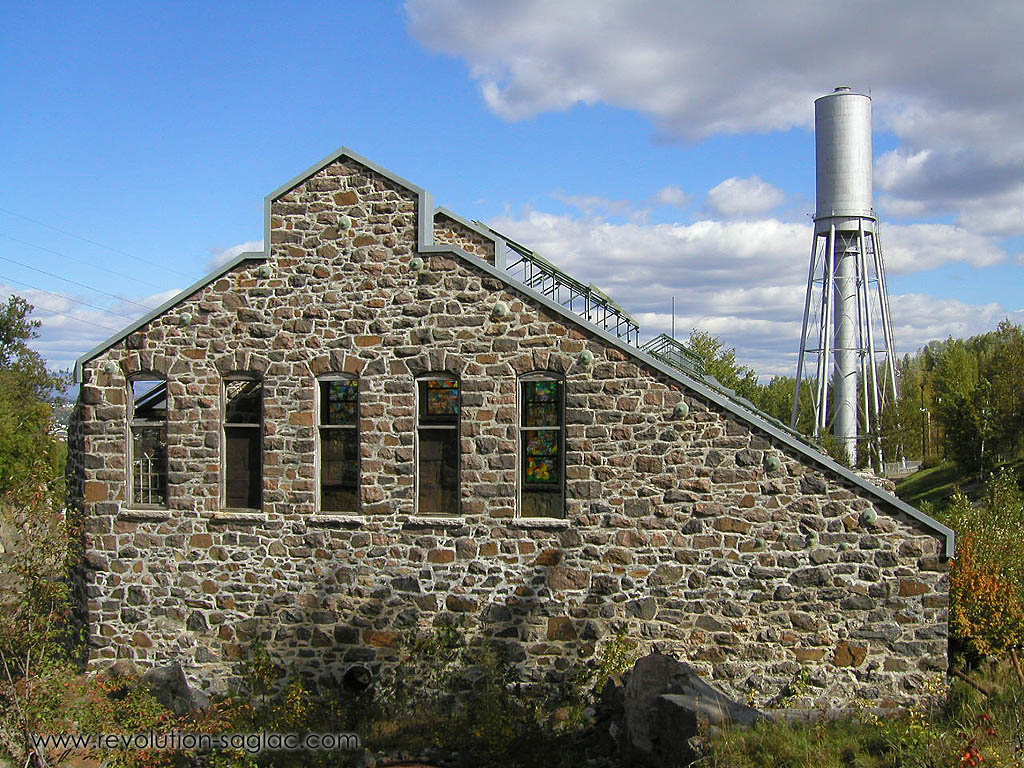 Ville de Saguenay - Photos de la Pulperie de Chicoutimi - Sentiers pédestres Saguenay - Sentier d'interprétation Pulperie de Chicoutimi