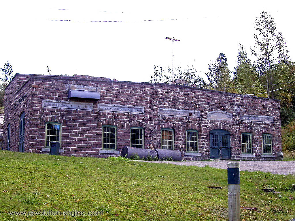Atelier de la Compagnie de Pulpe de Chicouitimi - Atelier de réparation de la Pulperie de Chicoutimi