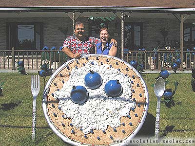 Vloroute des bleuets Dolbeau-Mistassini, couple Ouellet