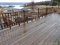 Faire le plancher de la Terrasse - Comment fabriquer une Terrasse