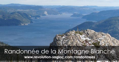Randonnée de La Montagne Blanche à l'Anse-Saint-Jean - Guide de randonnée pédestre