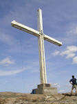 Croix du Centenaire, sentier eucher, La Baie