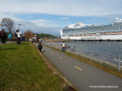 Emerald Princess, Port d'escale de Saguenay