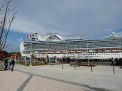 Emerald Princess, Port d'escale de Saguenay