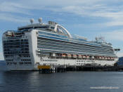 Emerald Princess, Port d'escale de Saguenay