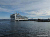 Emerald Princess, Port d'escale de Saguenay