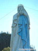 Statue de la Vierge. Parc national du Fjord-du-Saguenay, secteur Baie-Trinit�