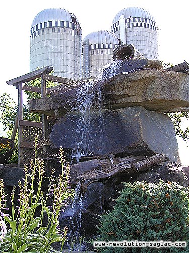 Vloroute des bleuets Sainte-Jeanne-d'Arc, ferme Gaston Morin